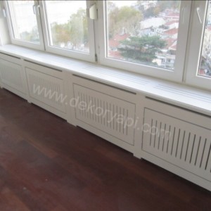 Radyatör,Kapama-12  Mdf beyaz lake 