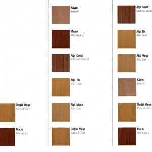 Ahşap Kaplama Seçenekleri