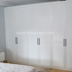 Elbise dolabı - panjur kapak 10 