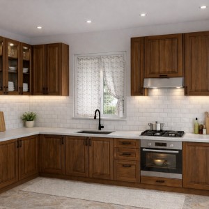 Ahşap - masif mutfak -01 